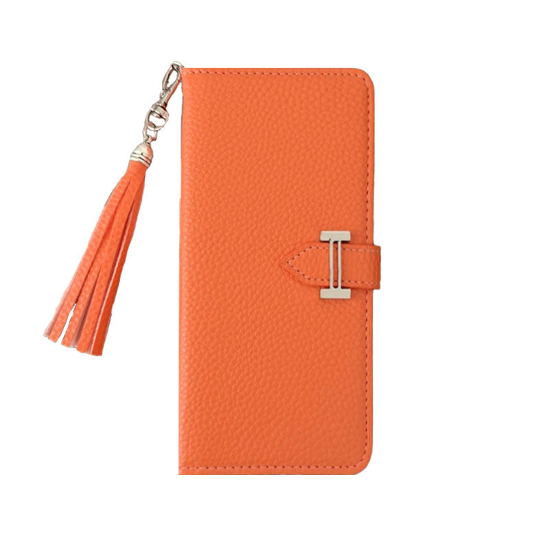 Luxury HOLSTER IPHONE CASE ORANGE