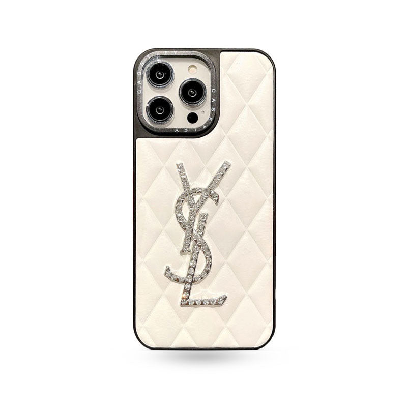 LEDER YL IPHONE HÜLLE WEISS