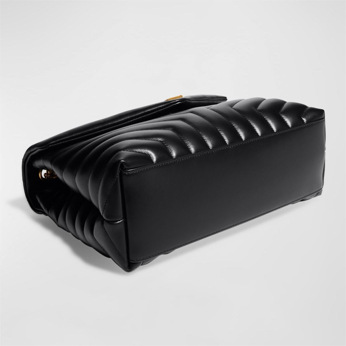 Saint Laurent Loulou Medium YSL Chain Shoulder Bag