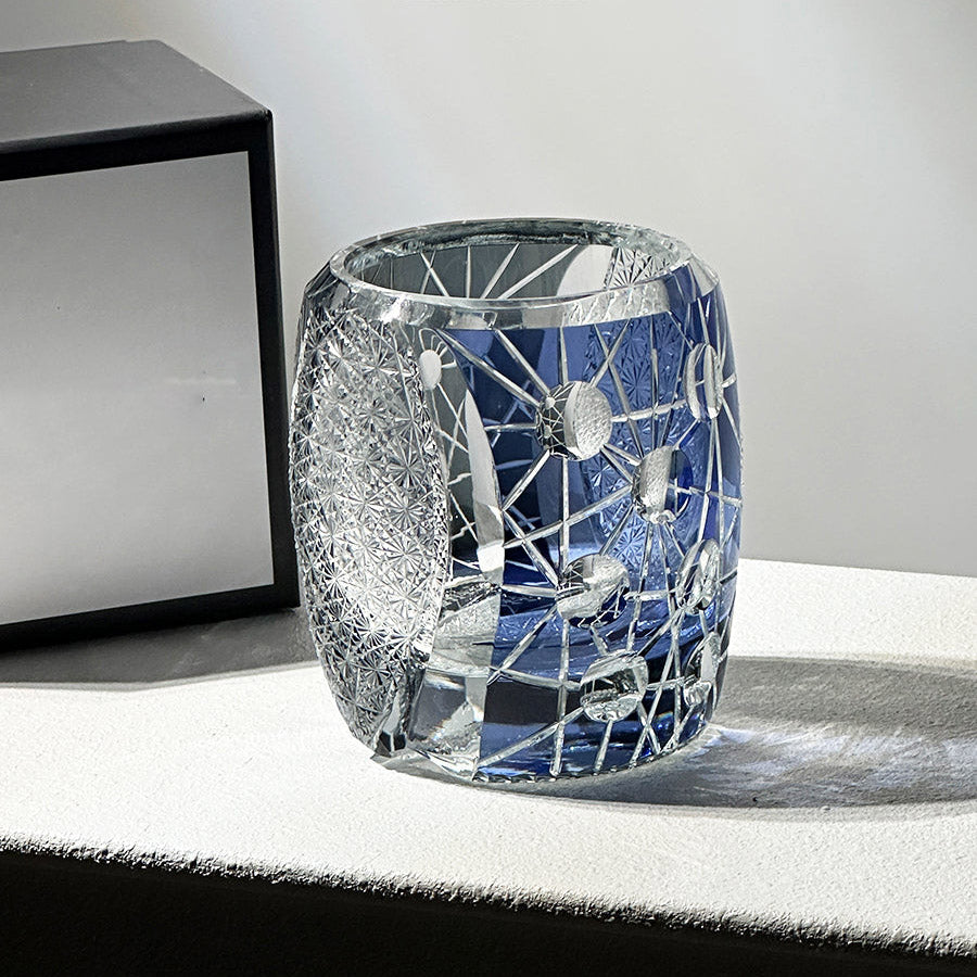 Kirikoya™ Neptune Edo Kiriko Glass Cup