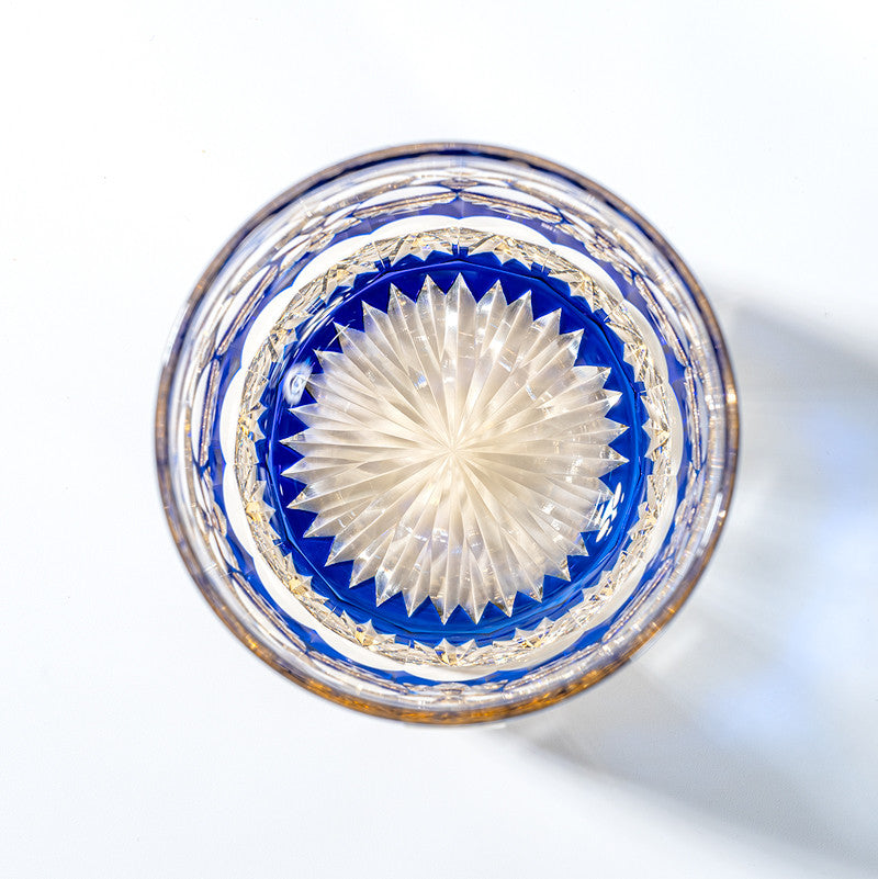 Kirikoya™ Blossom Edo Kiriko Glass Cup