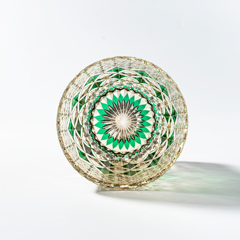 Kirikoya™ Crown Edo Kiriko Glass Cup