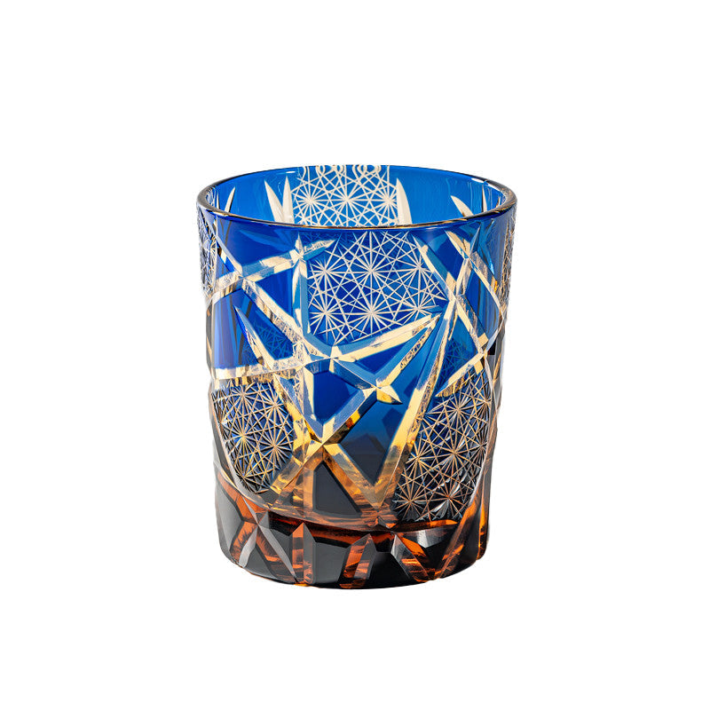 Kirikoya™ Lightning Edo Kiriko Glass Cup