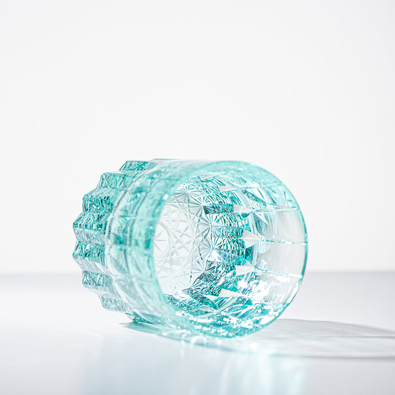 Kirikoya™ Starburst Edo Kiriko Glass Cup